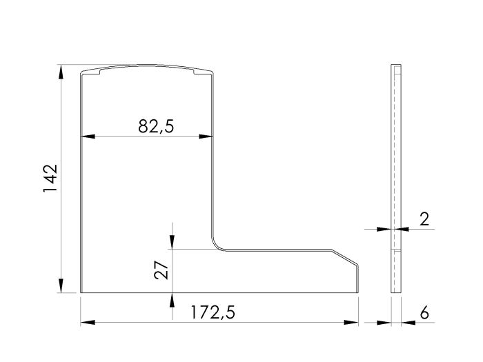 rysunek-techniczny- zaślepka lewa - profil L PRO 0018.png