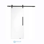 Skleněné posuvné dveře ROCK GLASS sklo laminované bílé na míru