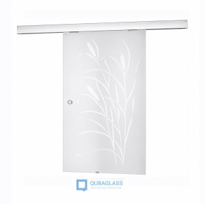 drzwi szklane przesuwne przesuwane Design-Lux wzór Q-035