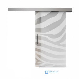 drzwi szklane przesuwne przesuwane Design-Lux wzór Q-109