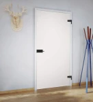 Skleněné otevírané dveře laminované lepené s nastavitelnou zárubní TOP