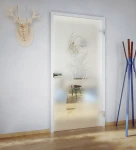 Skleněné otevírané dveře s pevnou zárubní Q-097