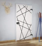 Skleněné otevírané dveře s nastavitelnou zárubní TOP vzor GRAF/108b